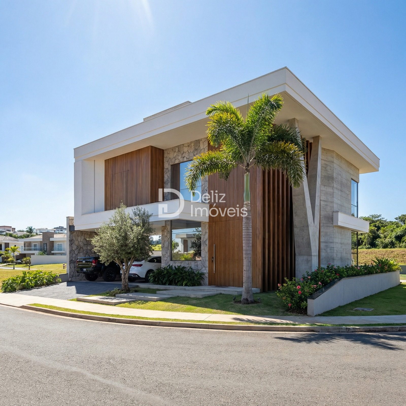 Casa de Alto Padrão em Condomínio Fechado (planta)