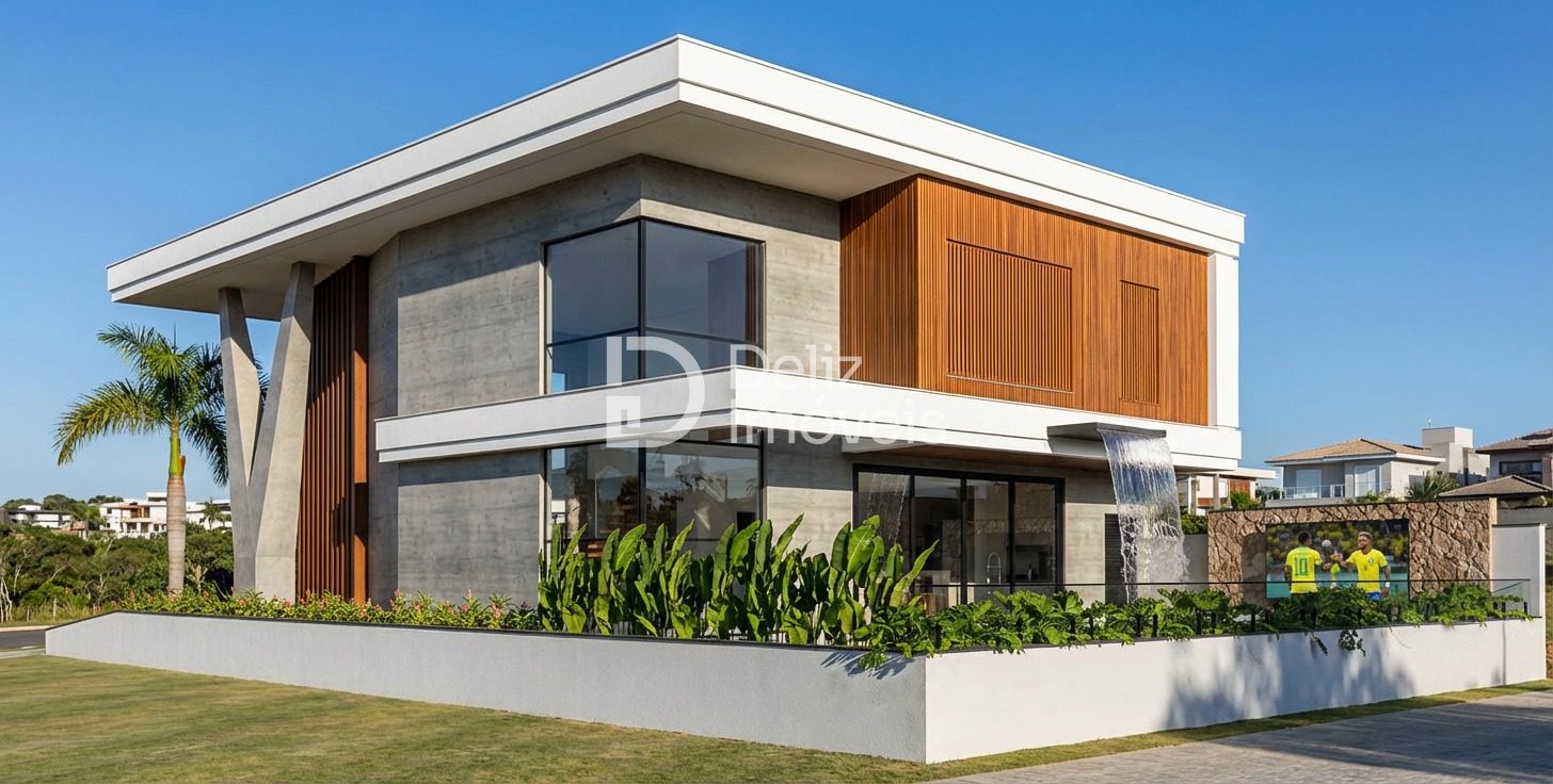 Casa de Alto Padrão em Condomínio Fechado (planta) - Foto 5